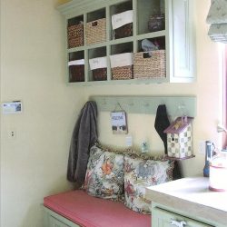 cabinets in laundry room